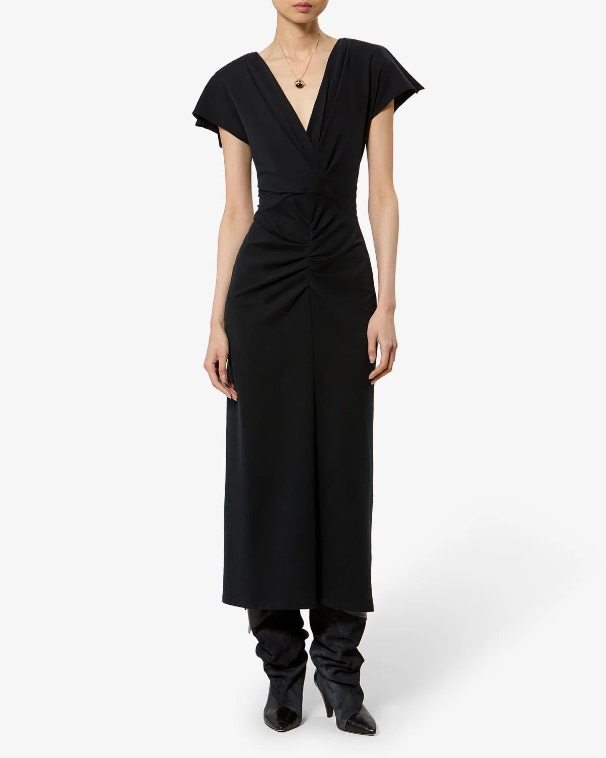 Robe Nadra Noir - Isabel Marant