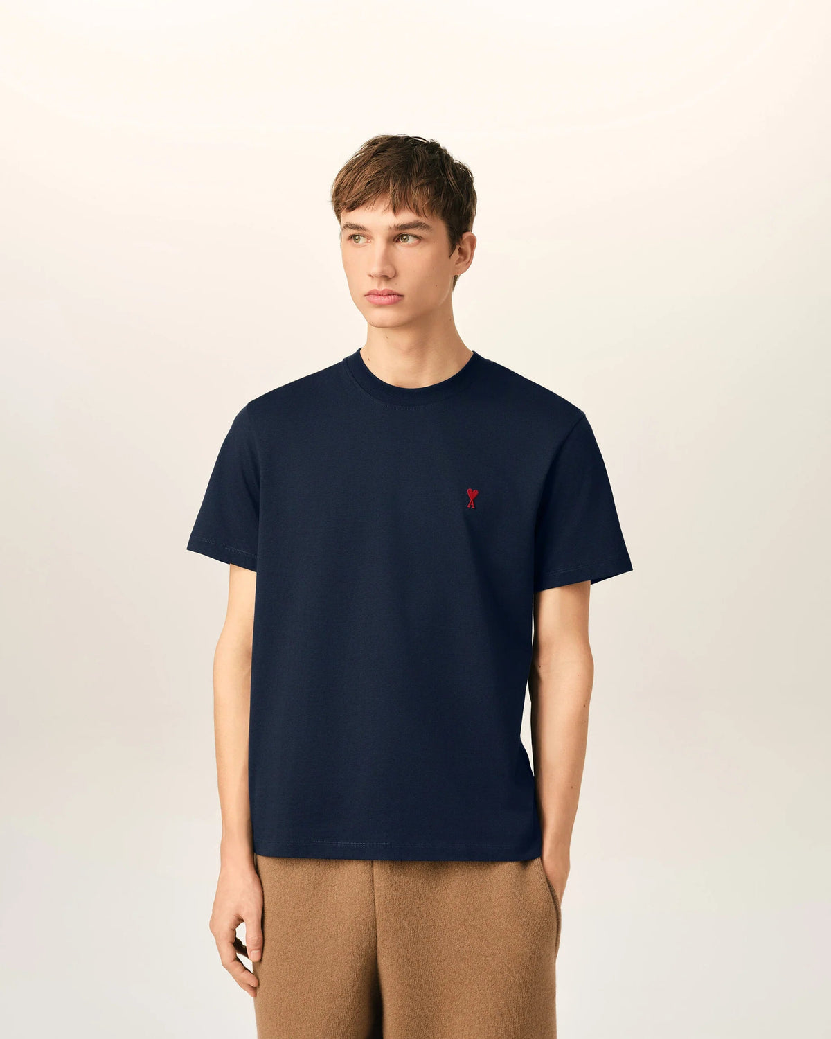 T-shirt Bleu Nuit - Ami Paris