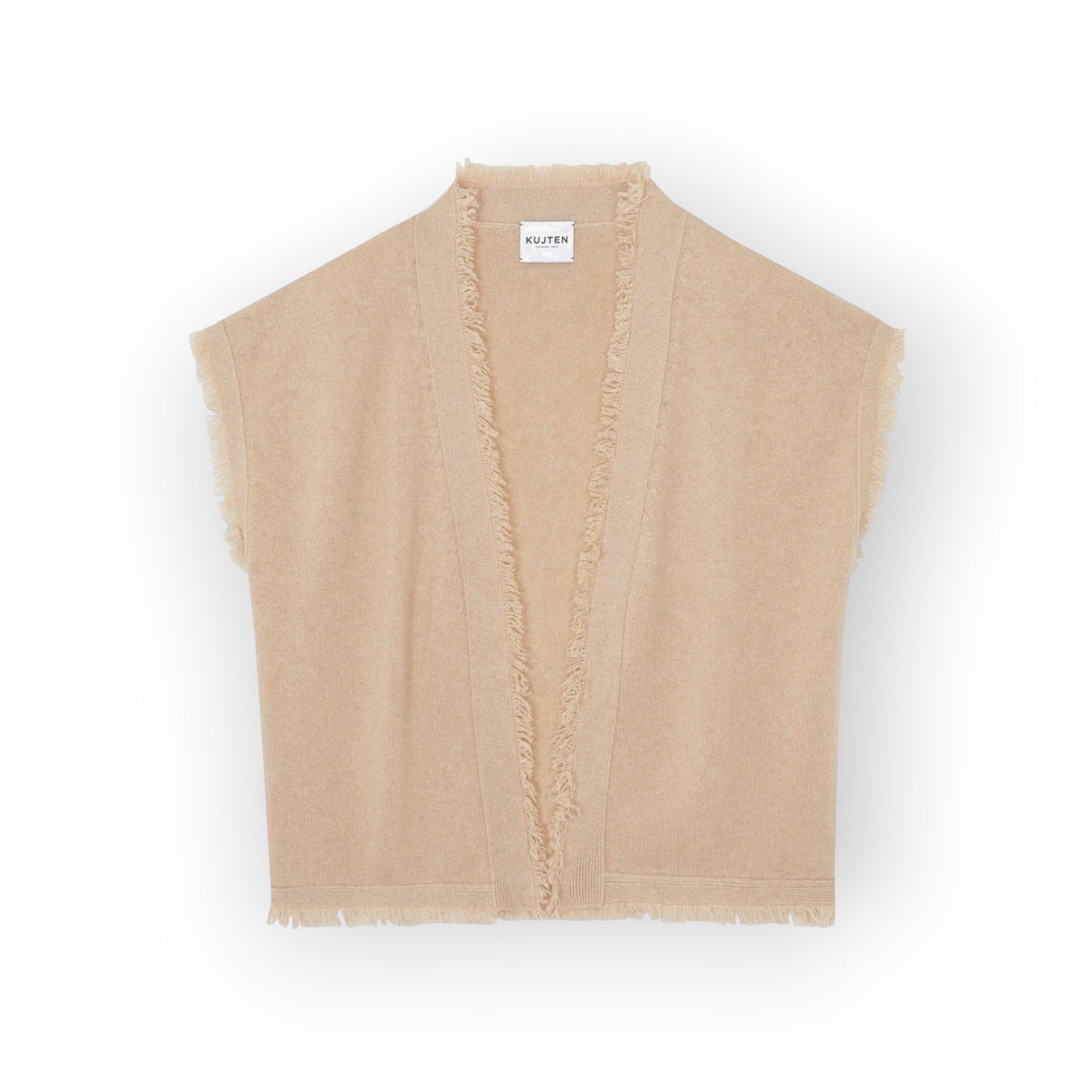 Gilet Nessa Beige - Kujten