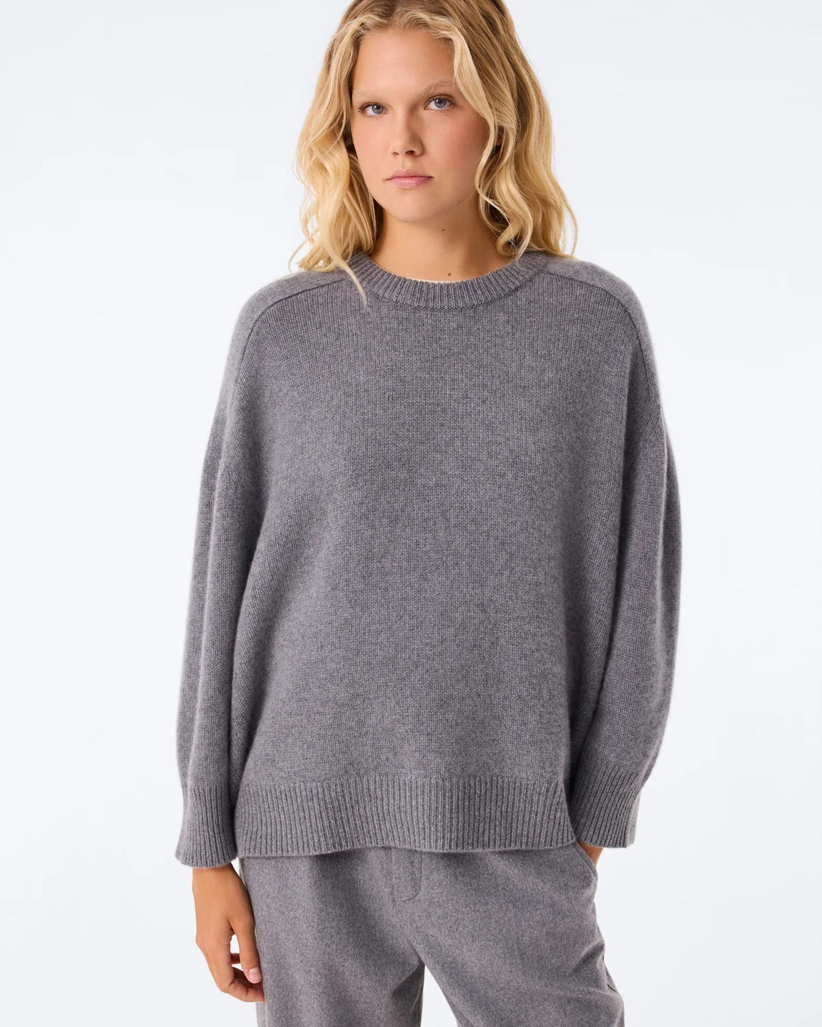 Pull Diane Gris Flanelle - Kujten