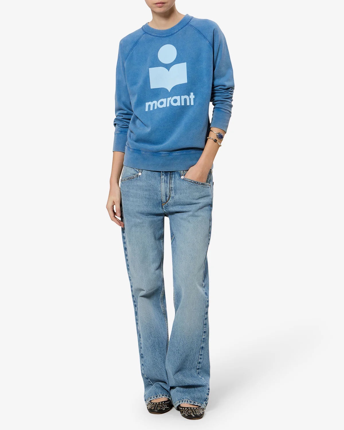 Sweat-shirt Millyny Light Blue - Isabel Marant