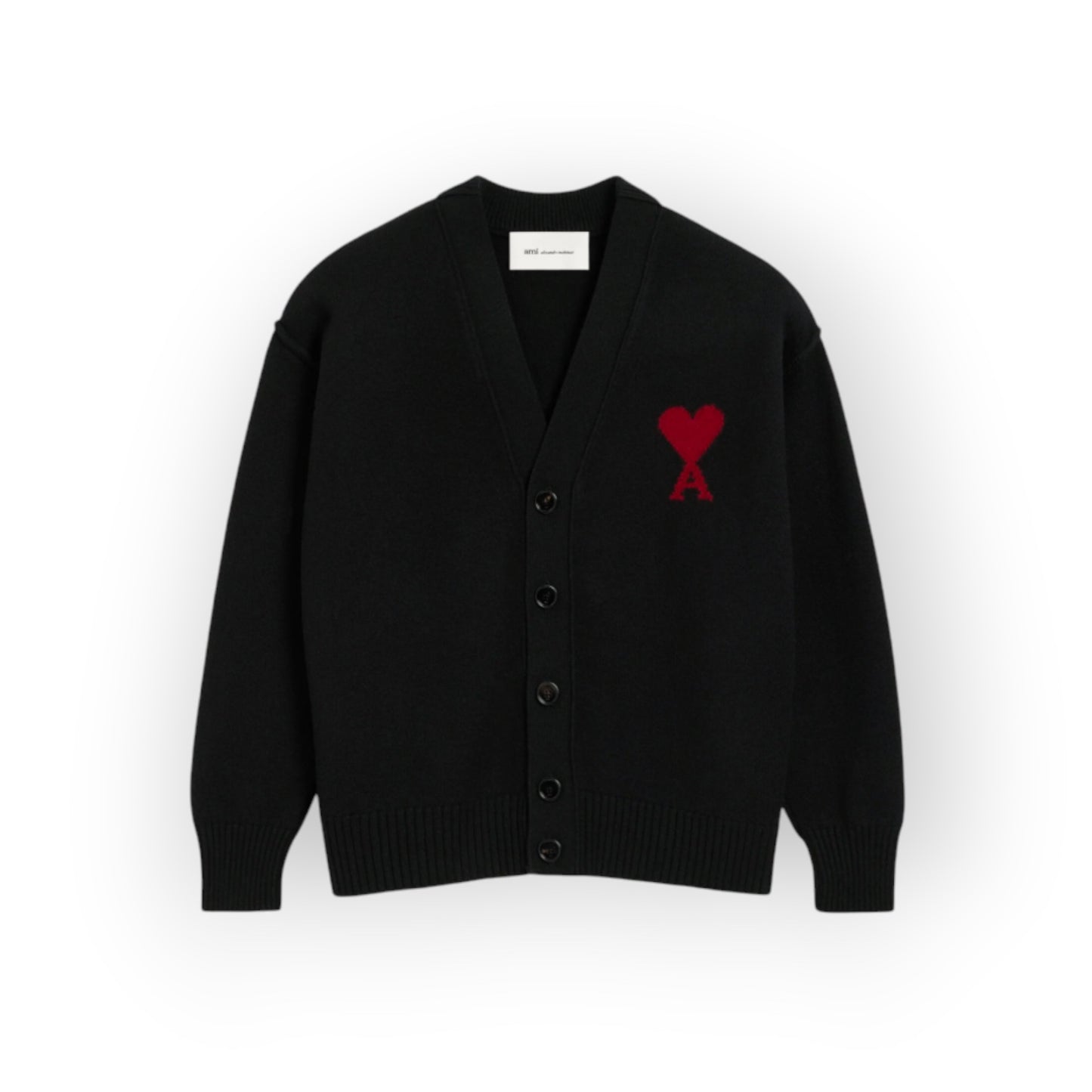Cardigan Black / Red