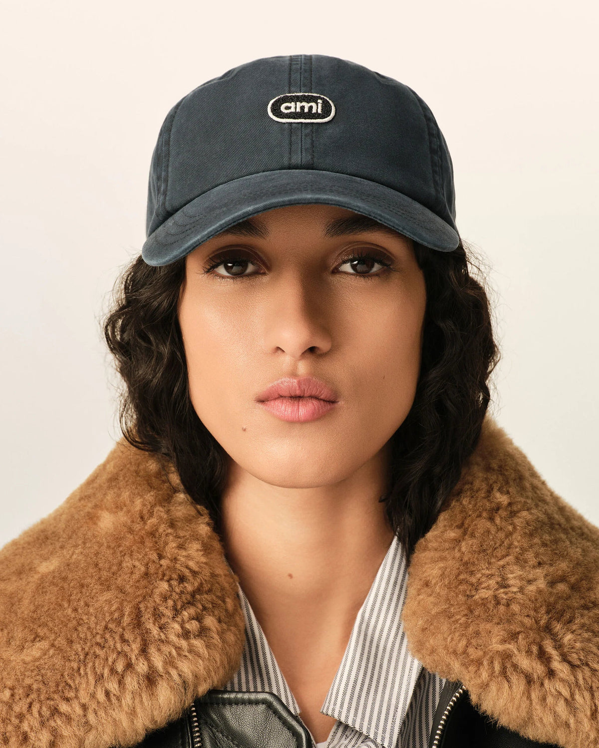 Casquette patch Ami Noir - Ami Paris