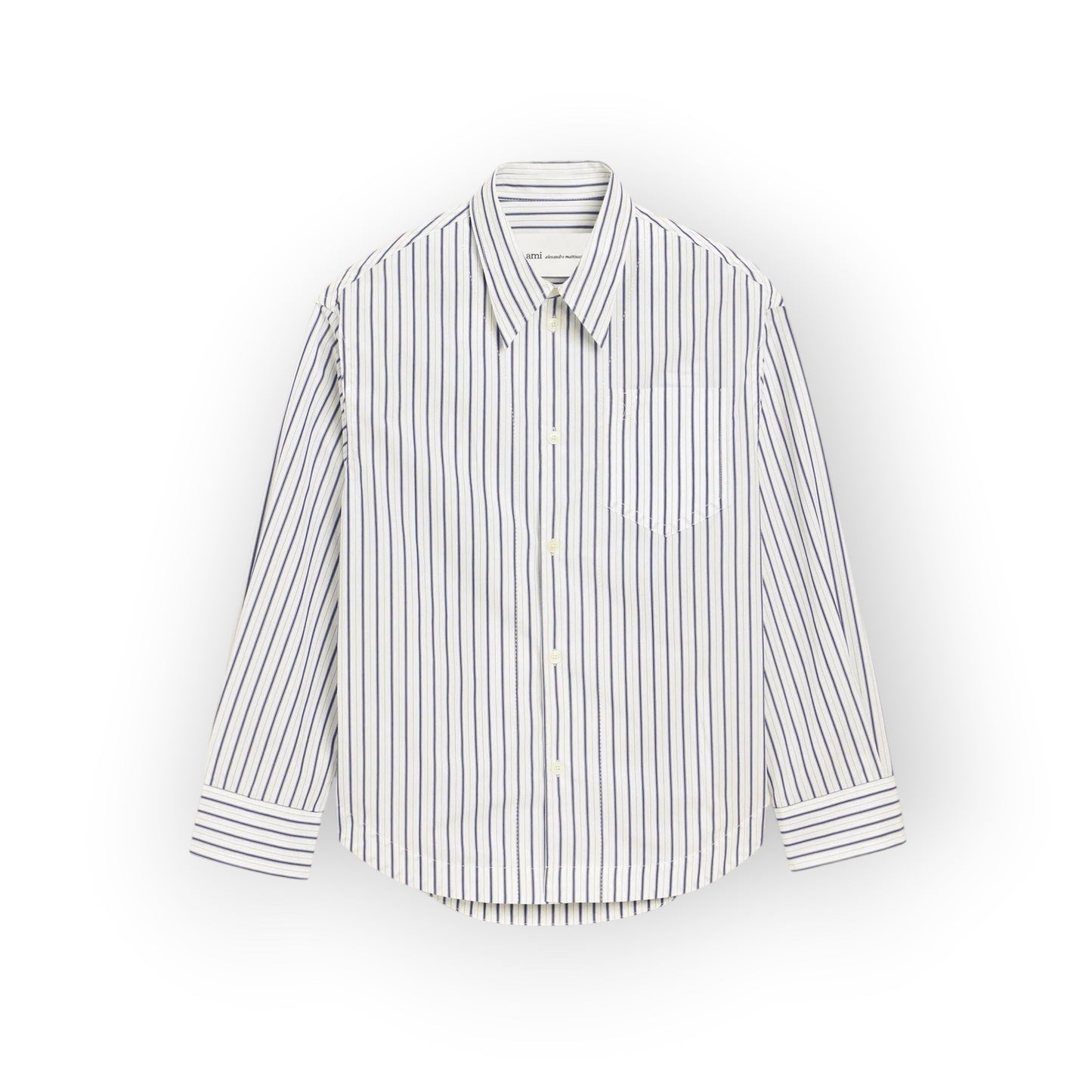 Chemise marge blanche rayée - Ami Paris