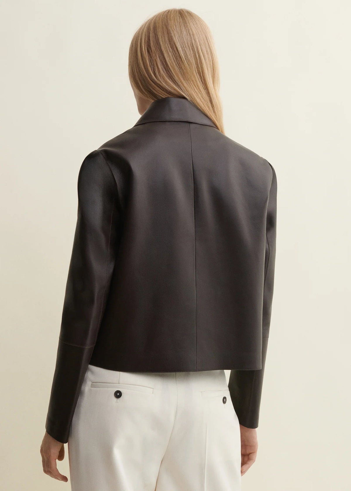 Veste Cuir Emy Coffee - Arma
