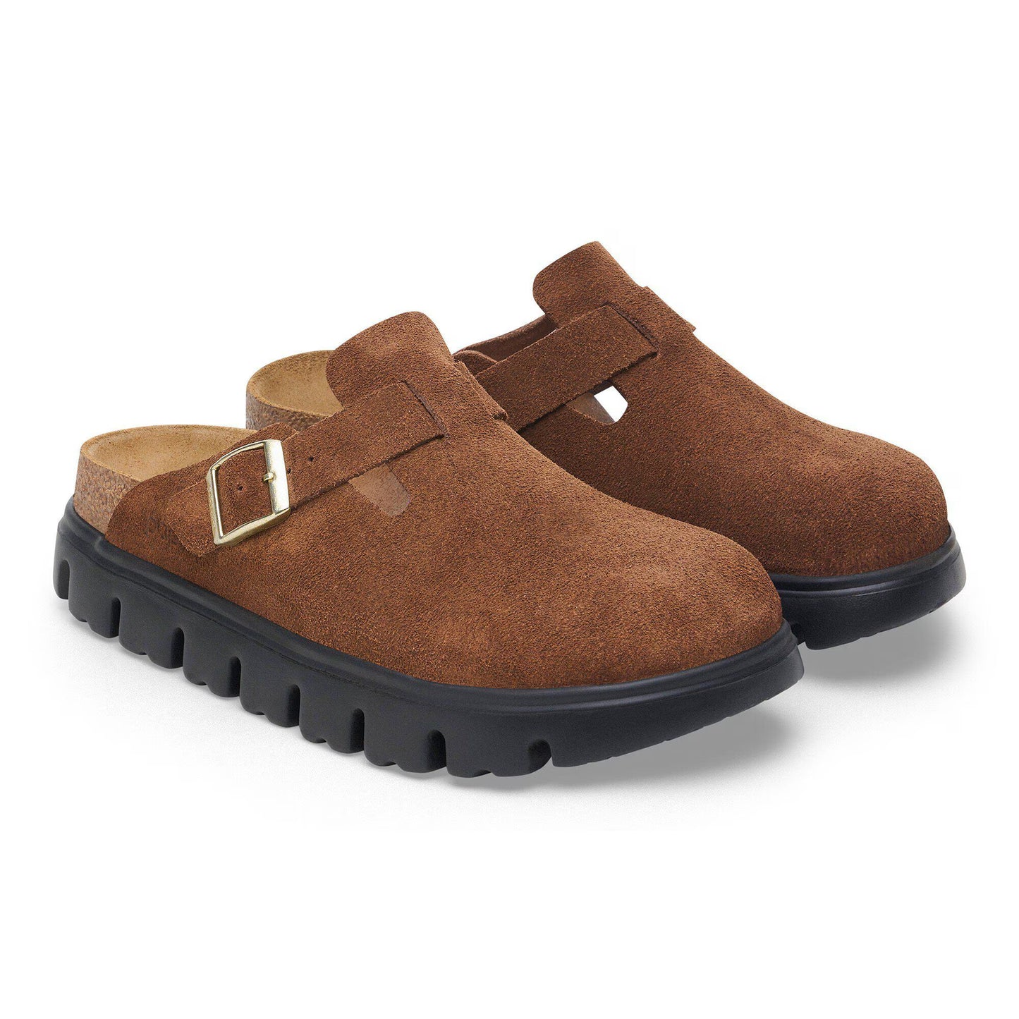 Mules Boston Chunky Tea/black - Birkenstock