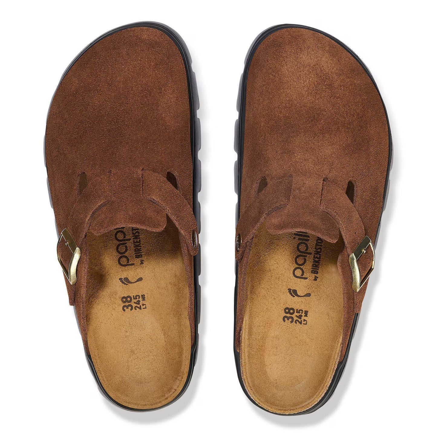 Mules Boston Chunky Tea/black - Birkenstock
