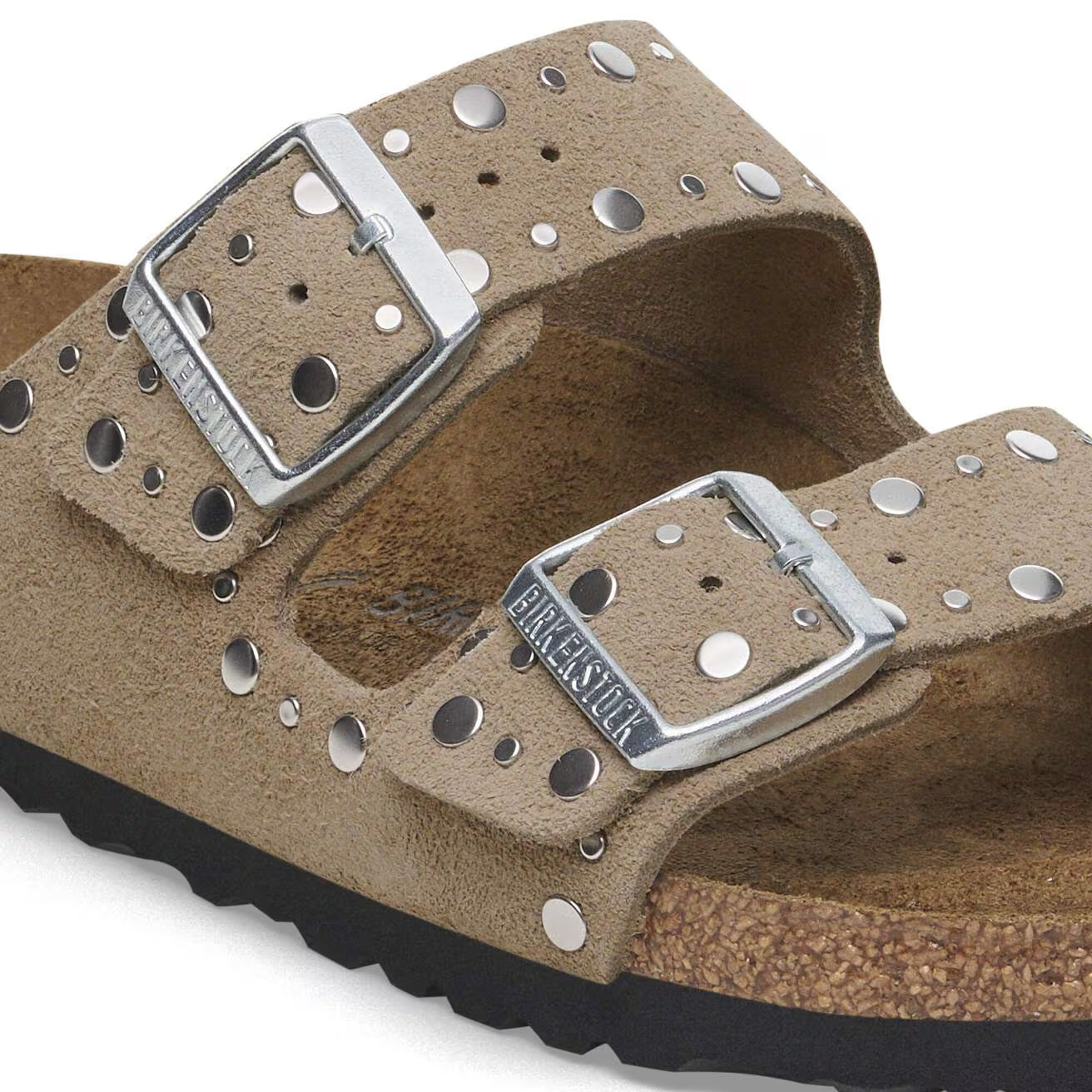 Mules Arizona Rivet taupe - Birkenstock