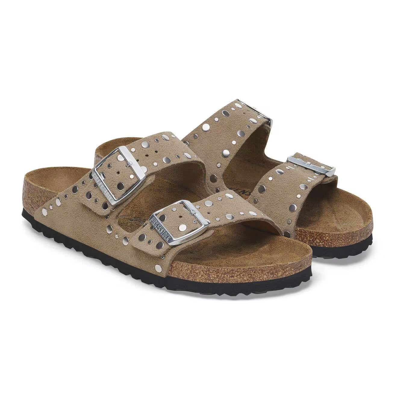 Mules Arizona Rivet taupe - Birkenstock