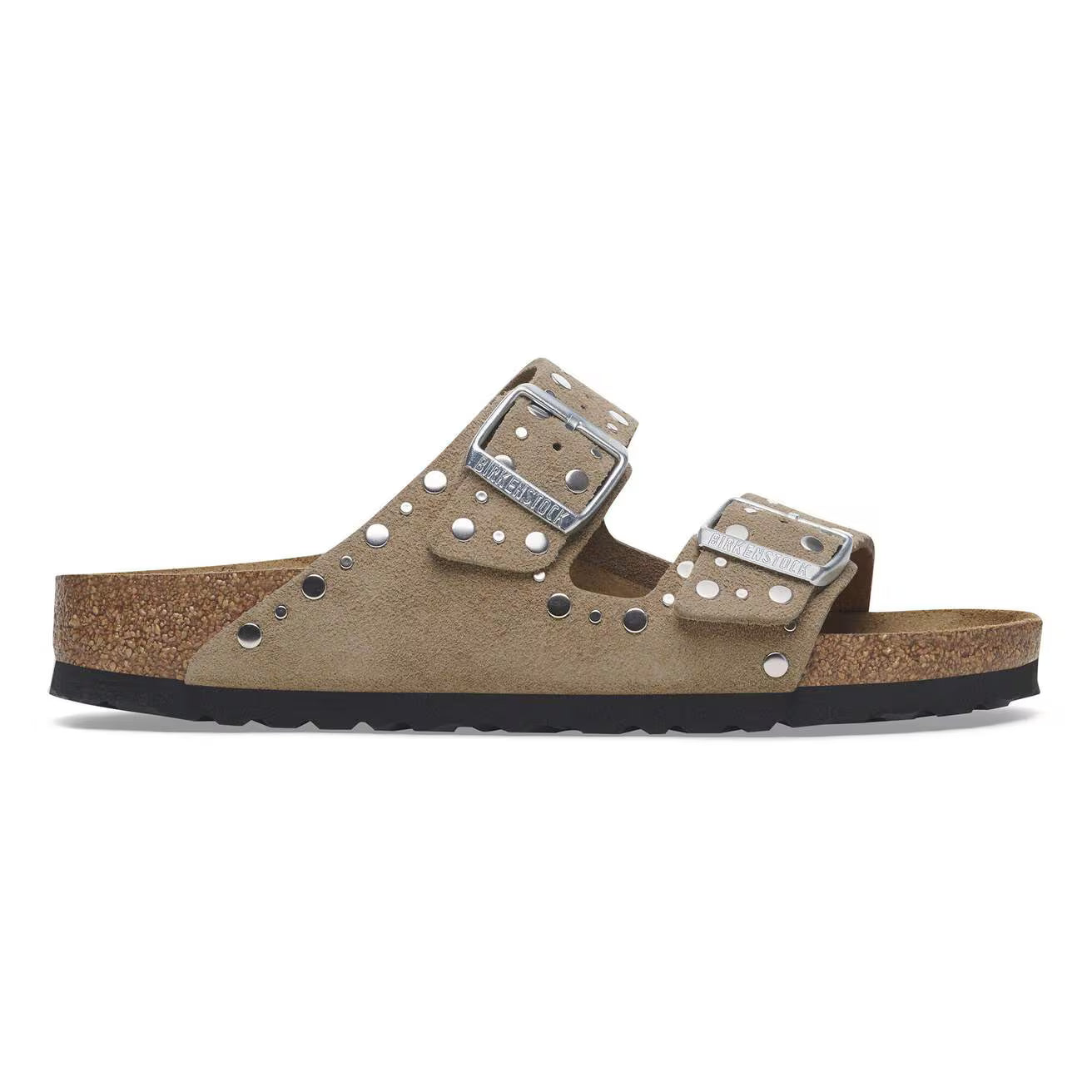 Mules Arizona Rivet taupe - Birkenstock