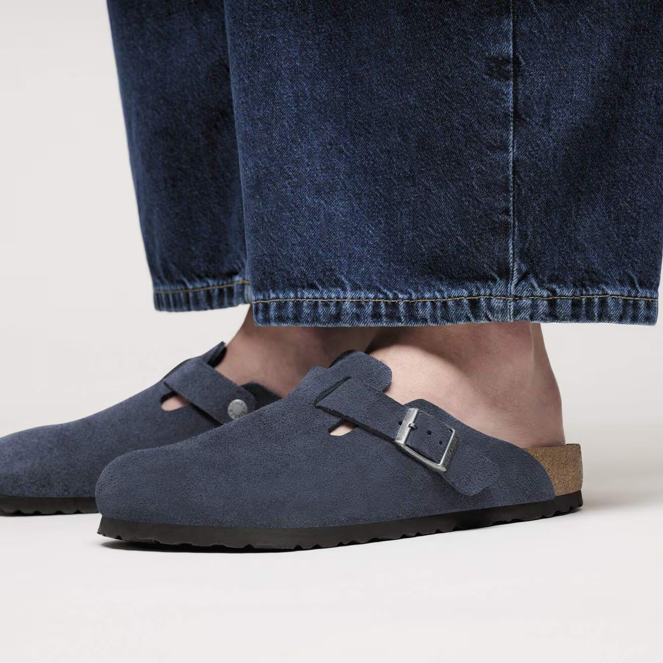 Mules Boston Navy - Birkenstock