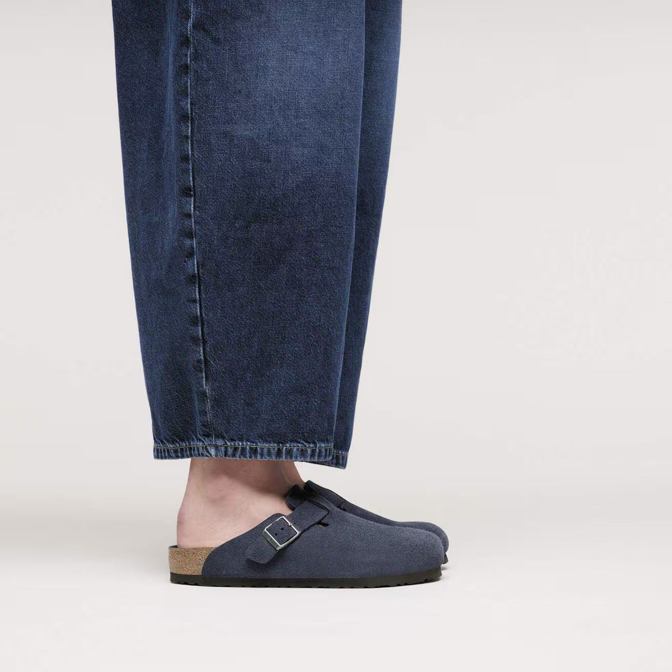 Mules Boston Navy - Birkenstock