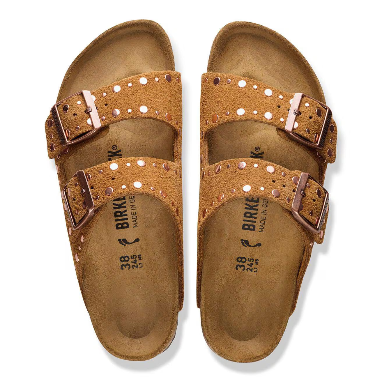 Arizona Rivet Mink - Birkenstock