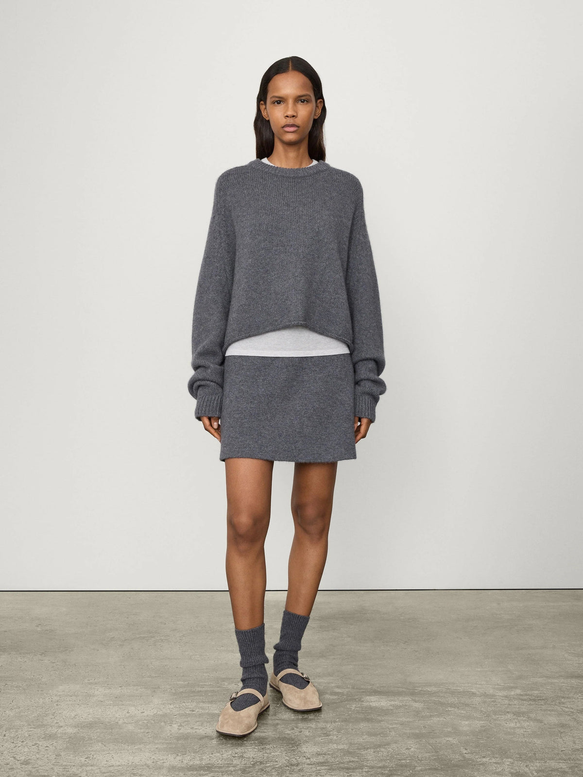 Pull Karine Graphite - Lisa Yang