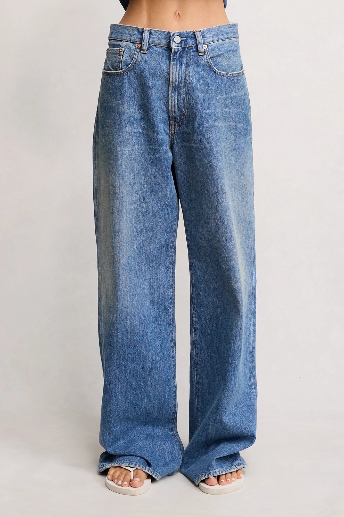 Teri Wide Leg Rehan Blue - Denimist