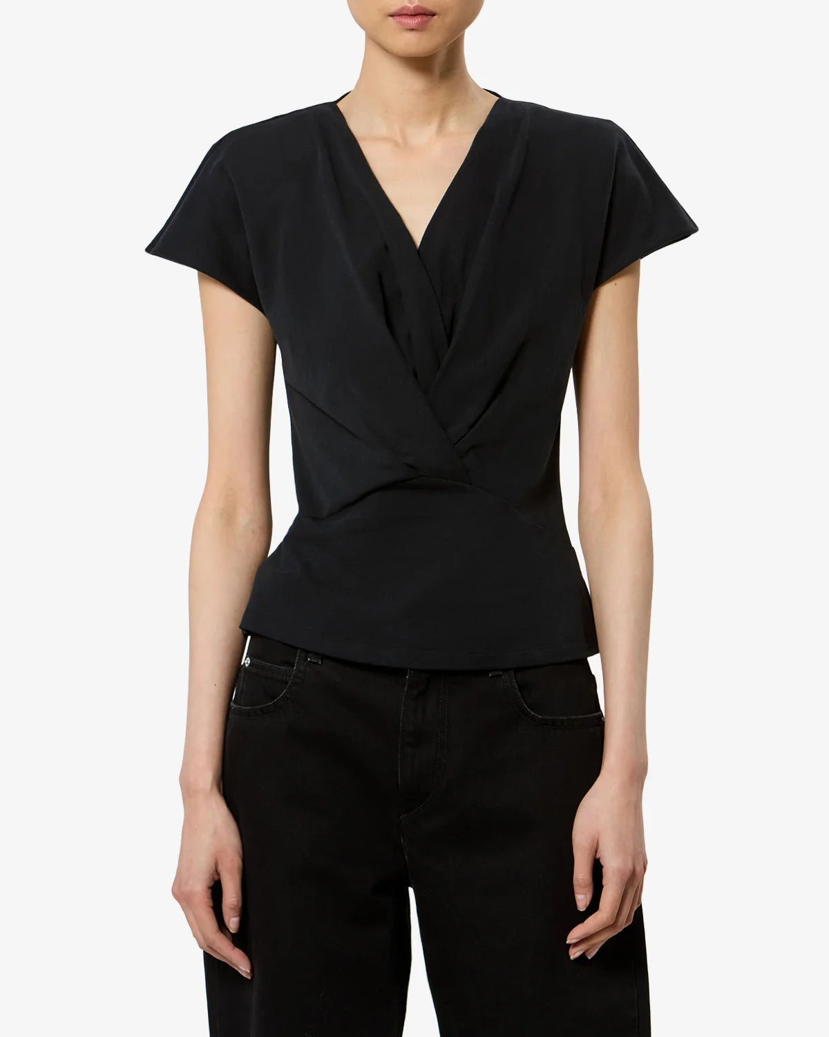 T-shirt Nadrine Noir - Isabel Marant