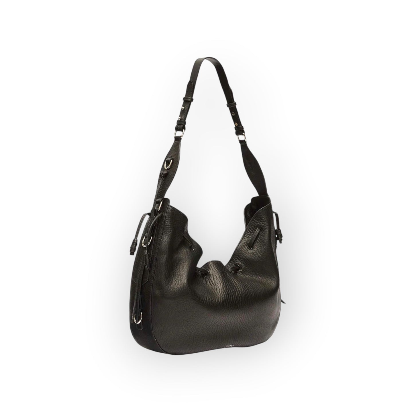 Sac Bolton Hobo Black/Silver - Isabel Marant