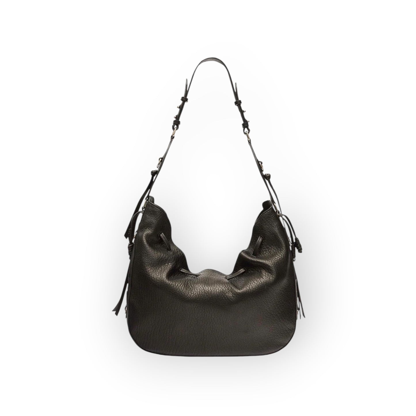 Sac Bolton Hobo Black/Silver - Isabel Marant