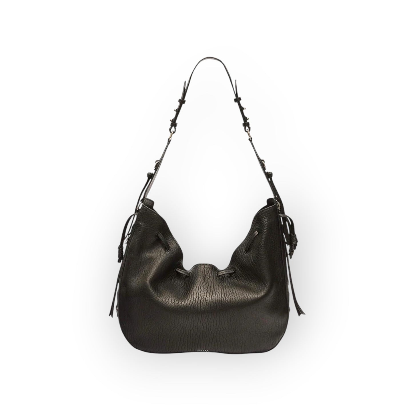 Sac Bolton Hobo Black/Silver - Isabel Marant