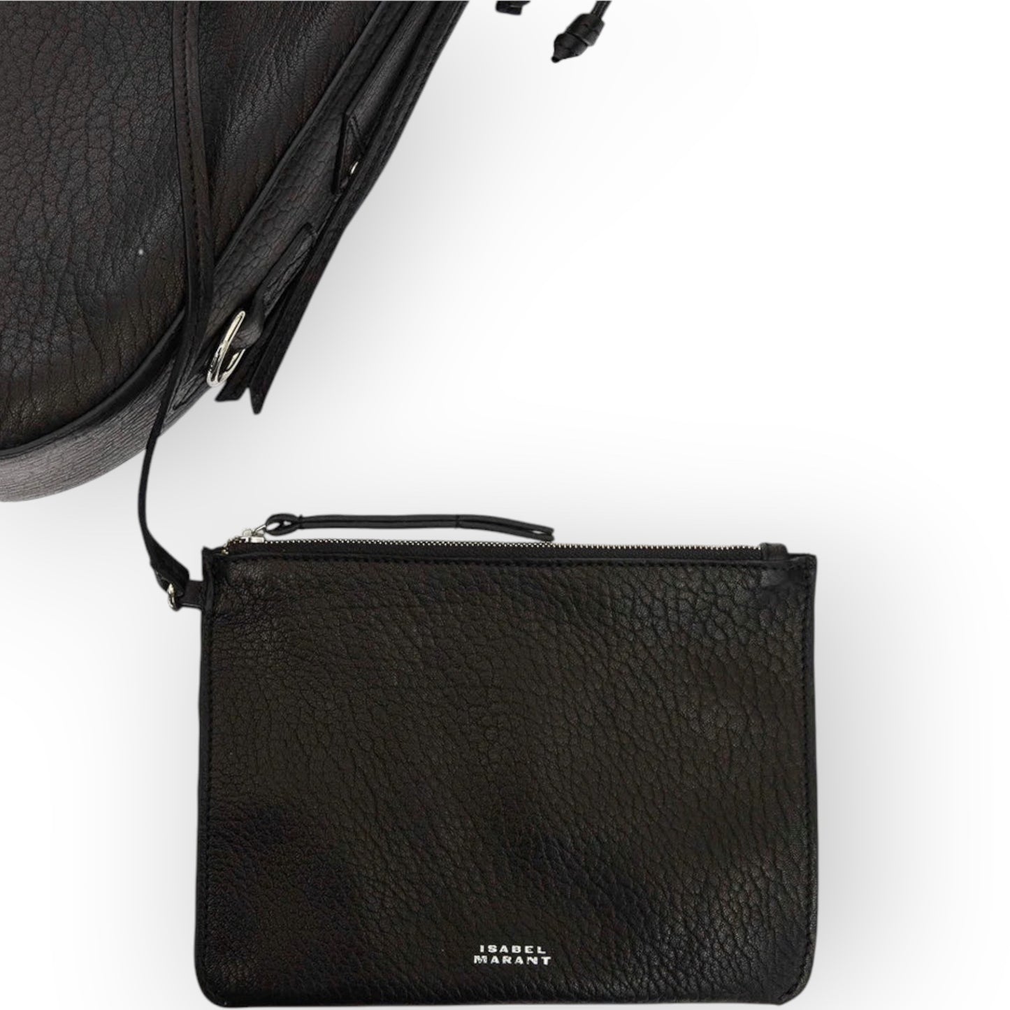 Sac Bolton Hobo Black/Silver - Isabel Marant