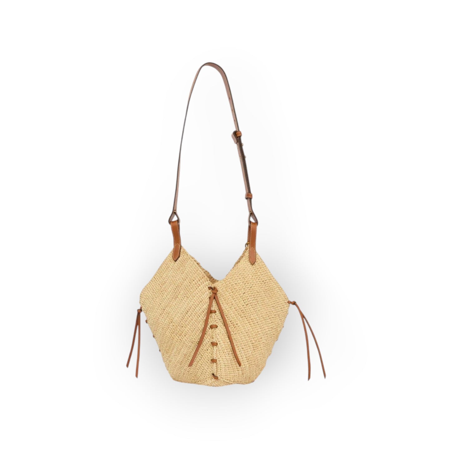Sac Tampa Mini Naturel et Cognac - Isabel Marant