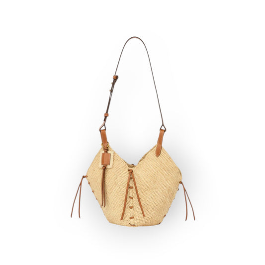 Sac Tampa Mini Naturel et Cognac - Isabel Marant