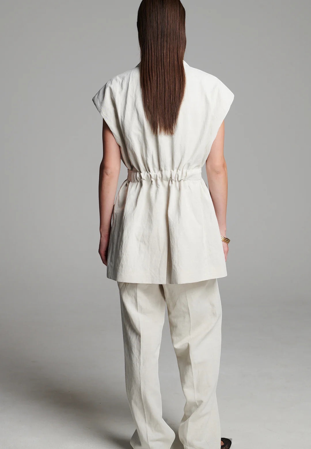 Slice Sleeveless Blazer - Frenken