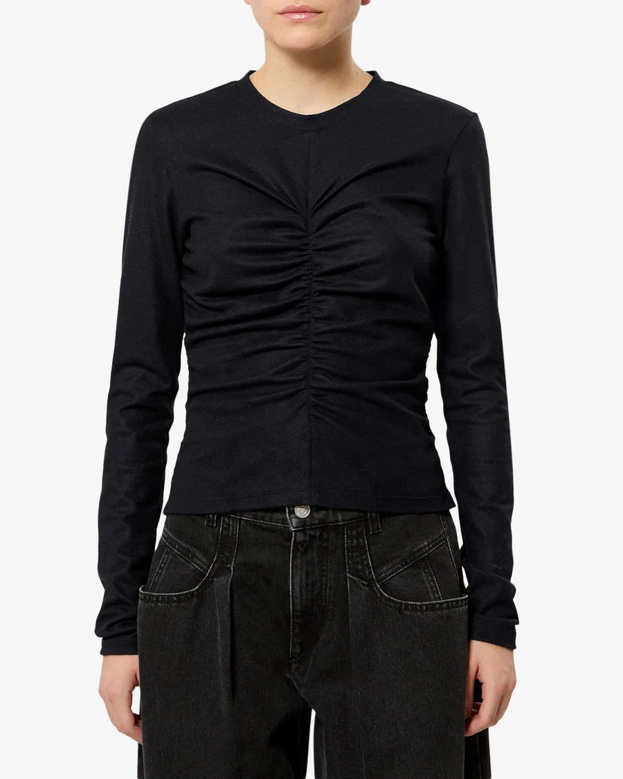 Blouse Delesa Black - Isabel Marant