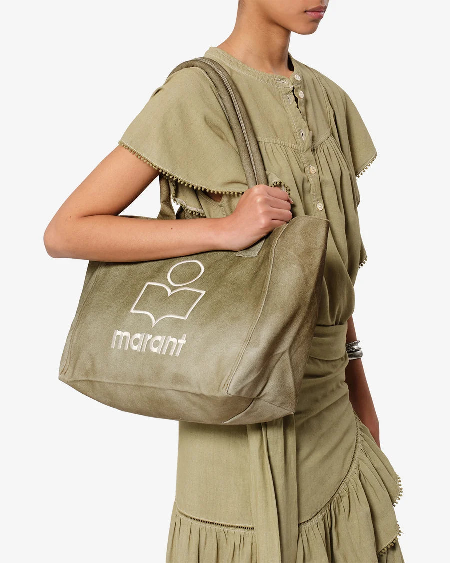 Cabas Yenky Zipped Khaki - Isabel Marant