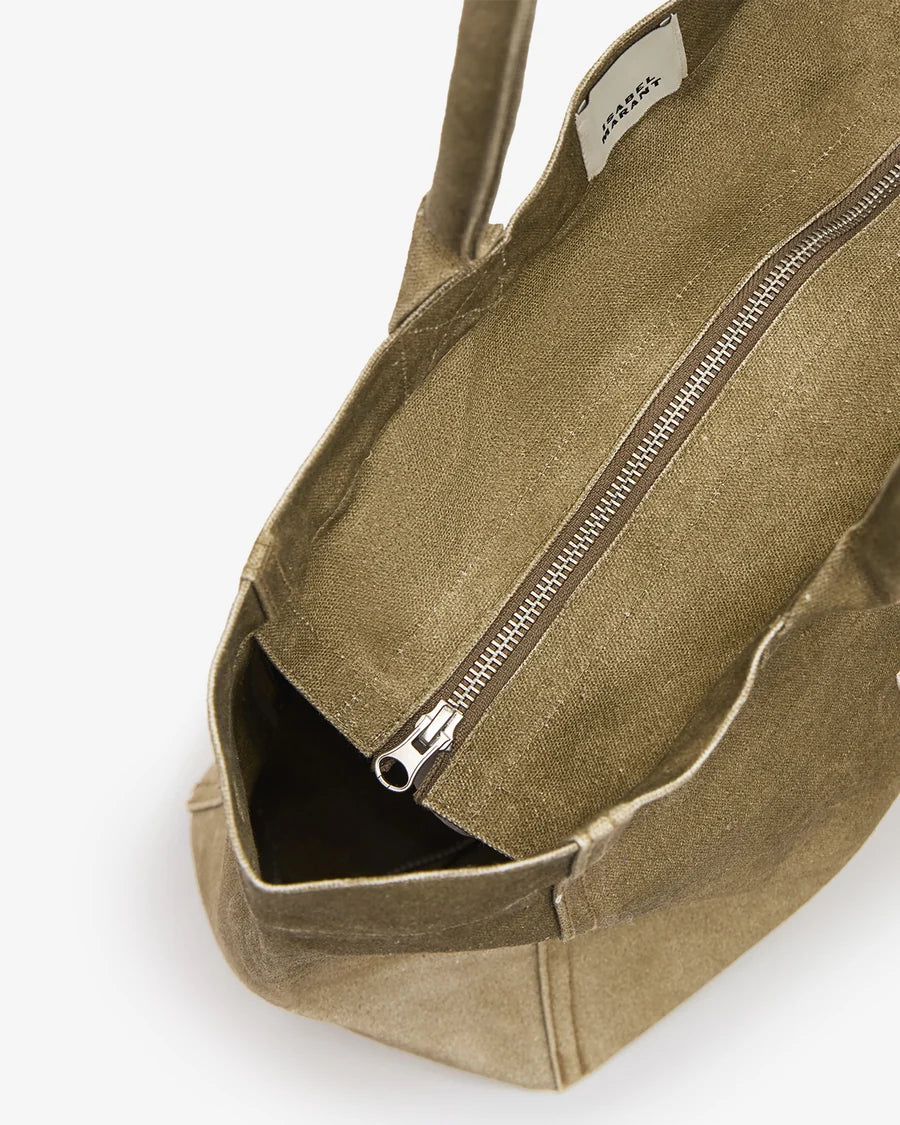 Cabas Yenky Zipped Khaki - Isabel Marant