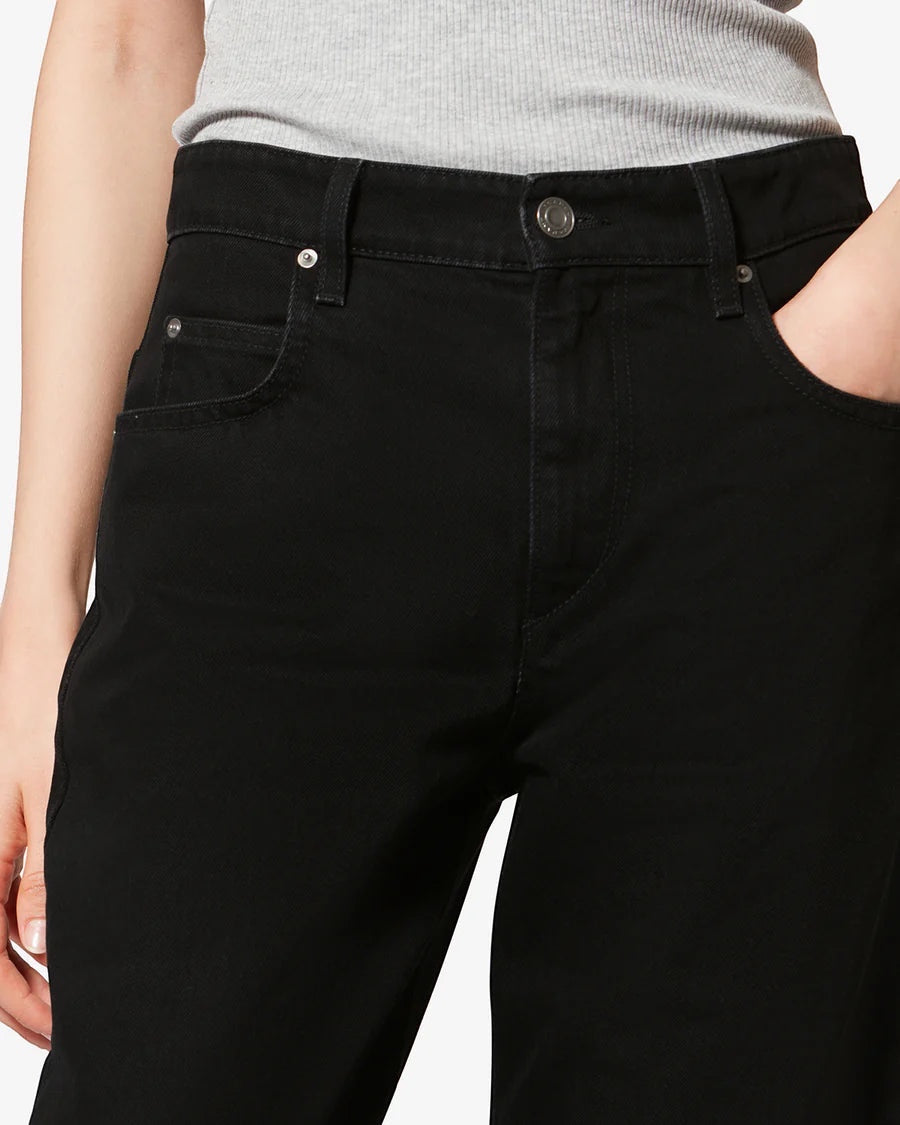 Jeans Dromie Faded Black - Isabel Marant