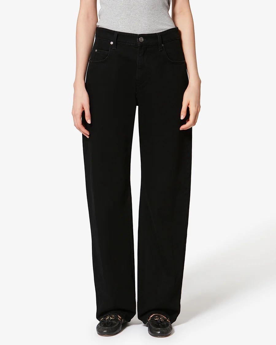 Jeans Dromie Faded Black - Isabel Marant