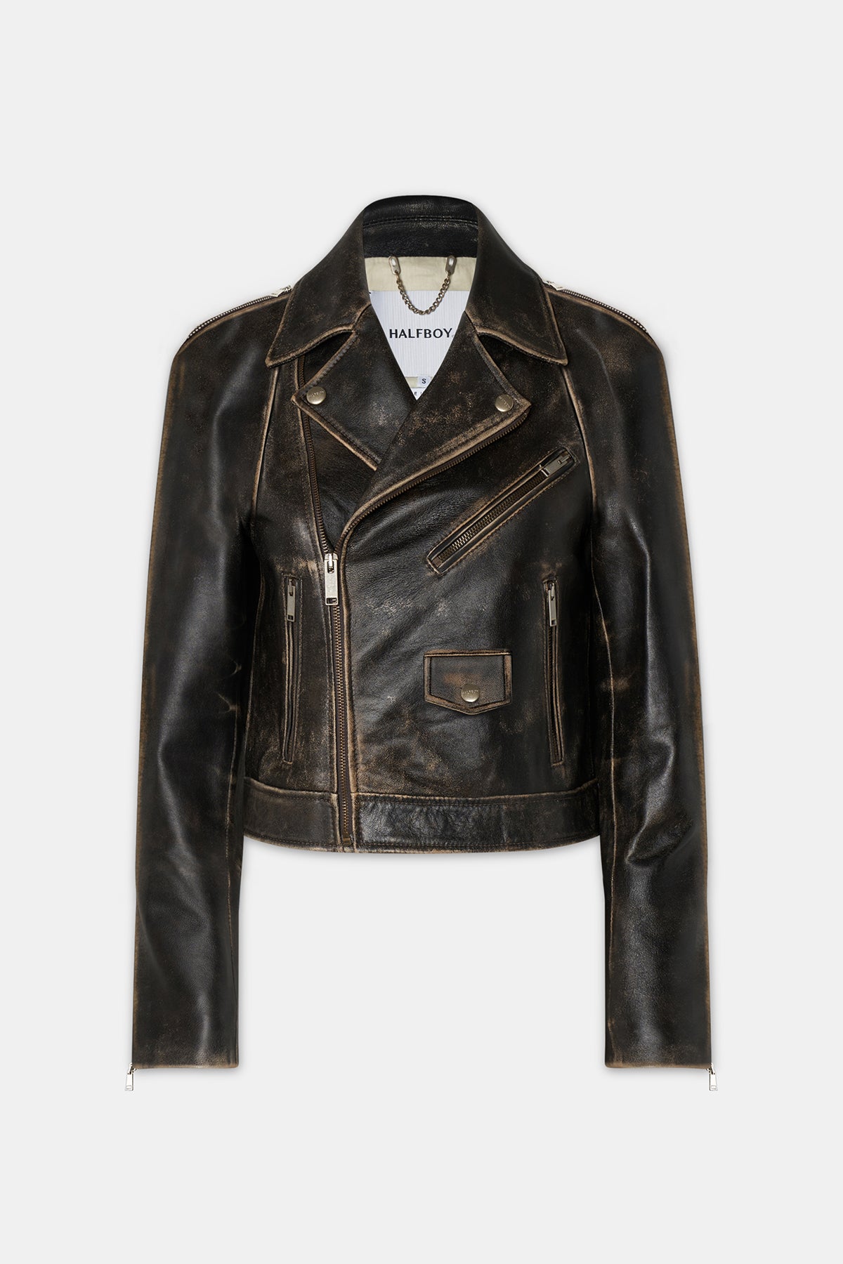 Veste perfecto Brown - Halfboy