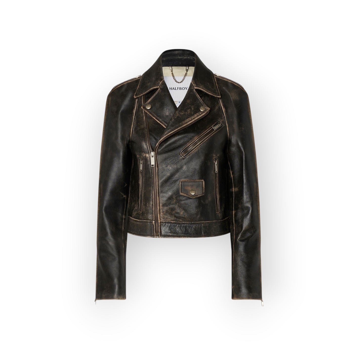 Veste perfecto Brown - Halfboy