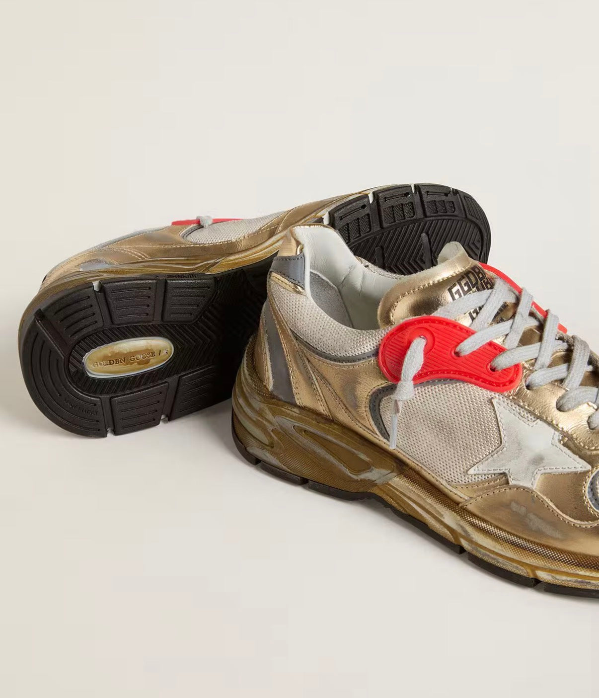 Running Dad Gold - Golden Goose