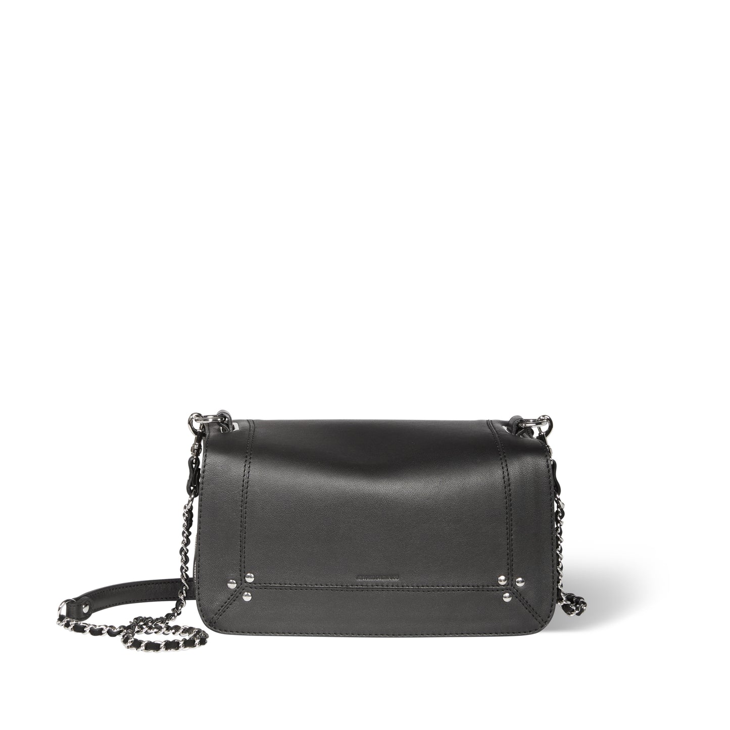 Bobi Agneau Noir Silver - Jérôme Dreyfuss
