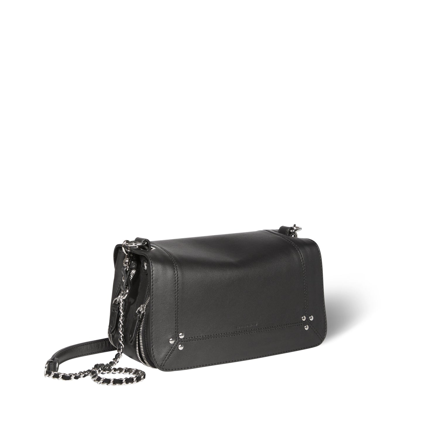 Bobi Agneau Noir Silver - Jérôme Dreyfuss