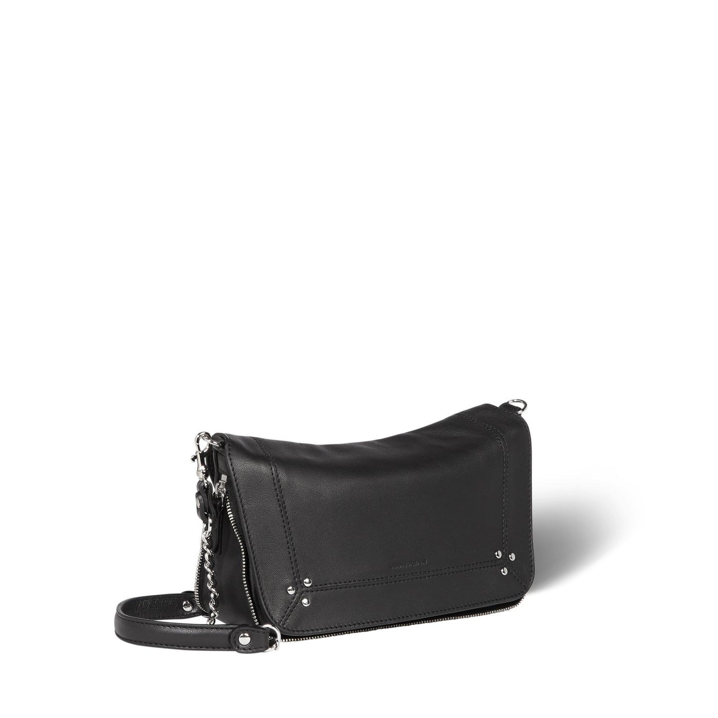 Bobi S Agneau Noir Silver - Jérôme Dreyfuss