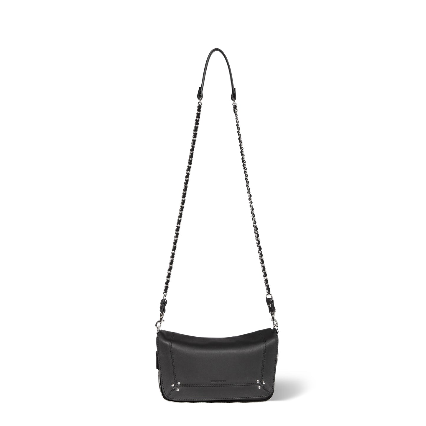 Bobi S Agneau Noir Silver - Jérôme Dreyfuss