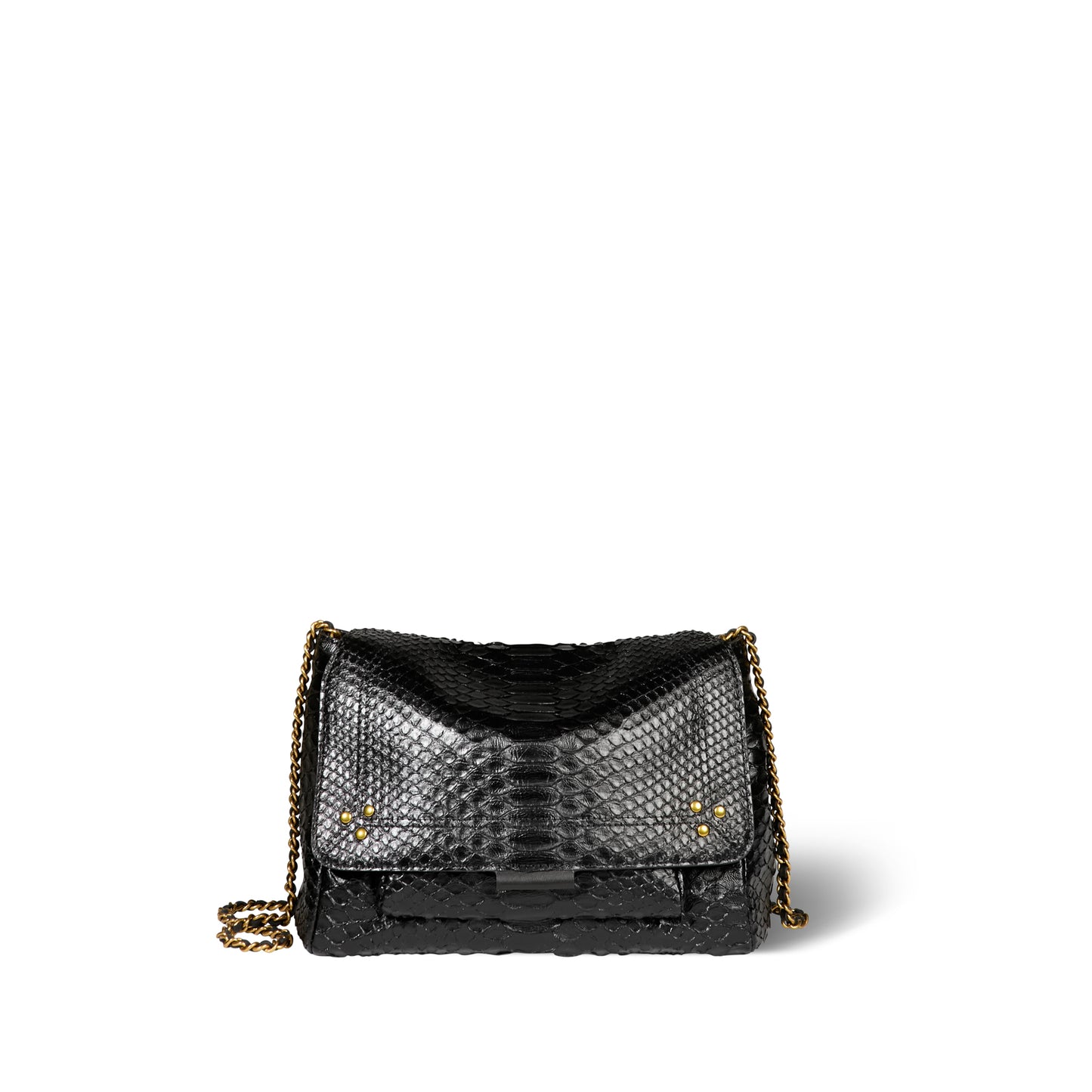 Lulu M Python Noir - Jérôme Dreyfuss