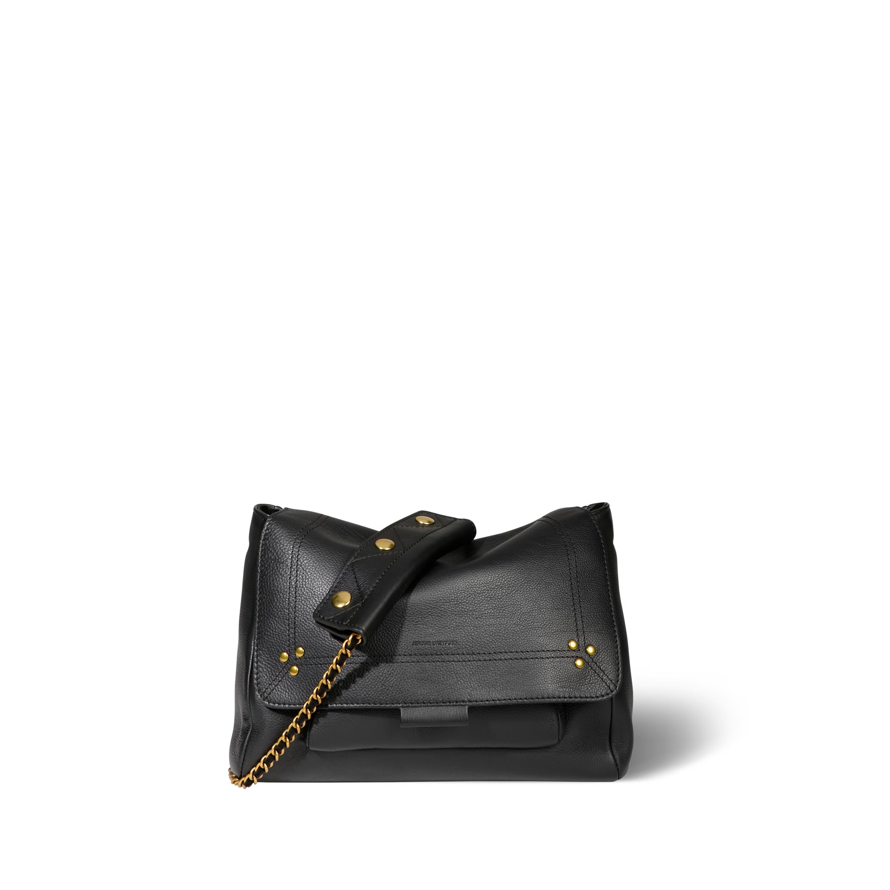 Lulu M Veau Noir Brass - Jérôme Dreyfuss