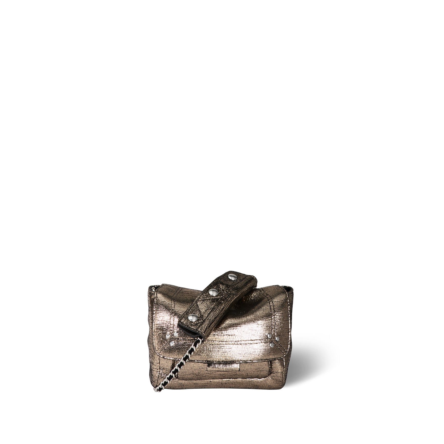 Lulu S Chèvre Lamé Champagne - Jérôme Dreyfuss