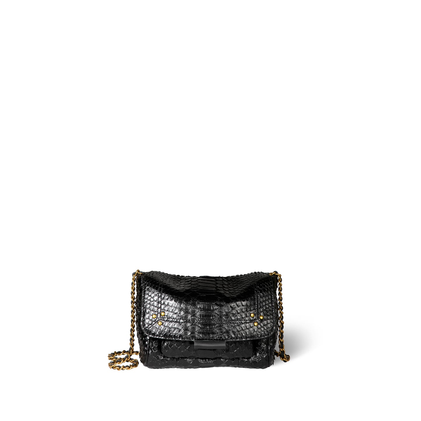 Lulu S Python Noir - Jérôme Dreyfuss