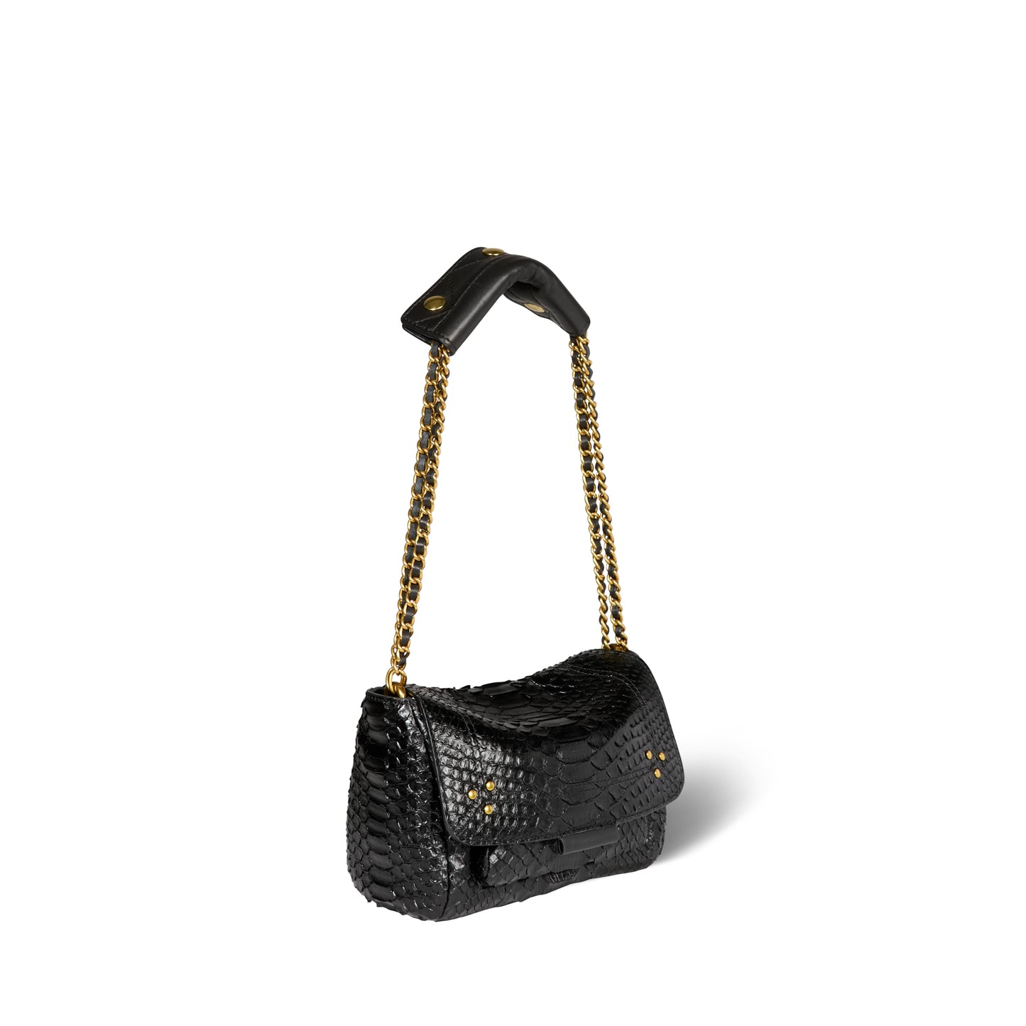 Lulu S Python Noir - Jérôme Dreyfuss