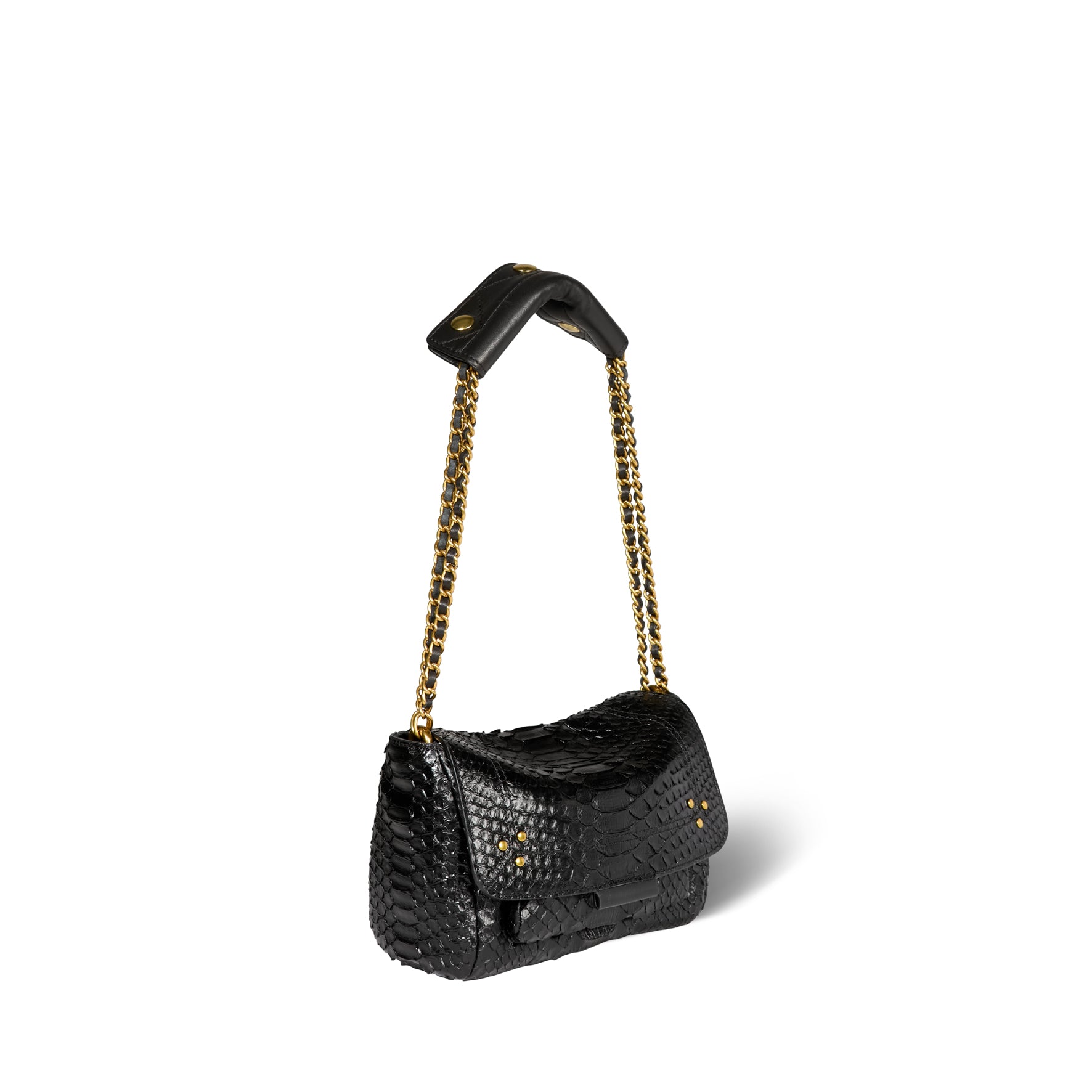 Lulu S Python Noir - Jérôme Dreyfuss