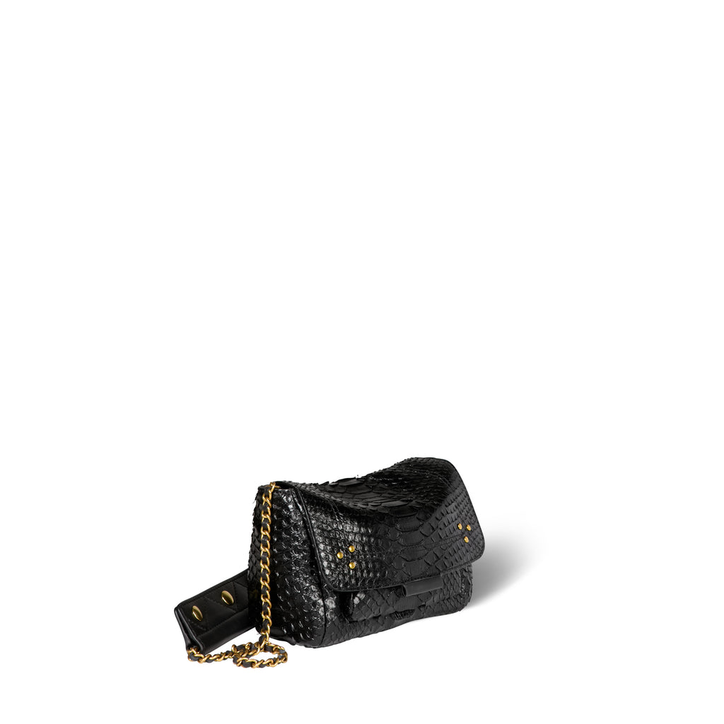 Lulu S Python Noir - Jérôme Dreyfuss