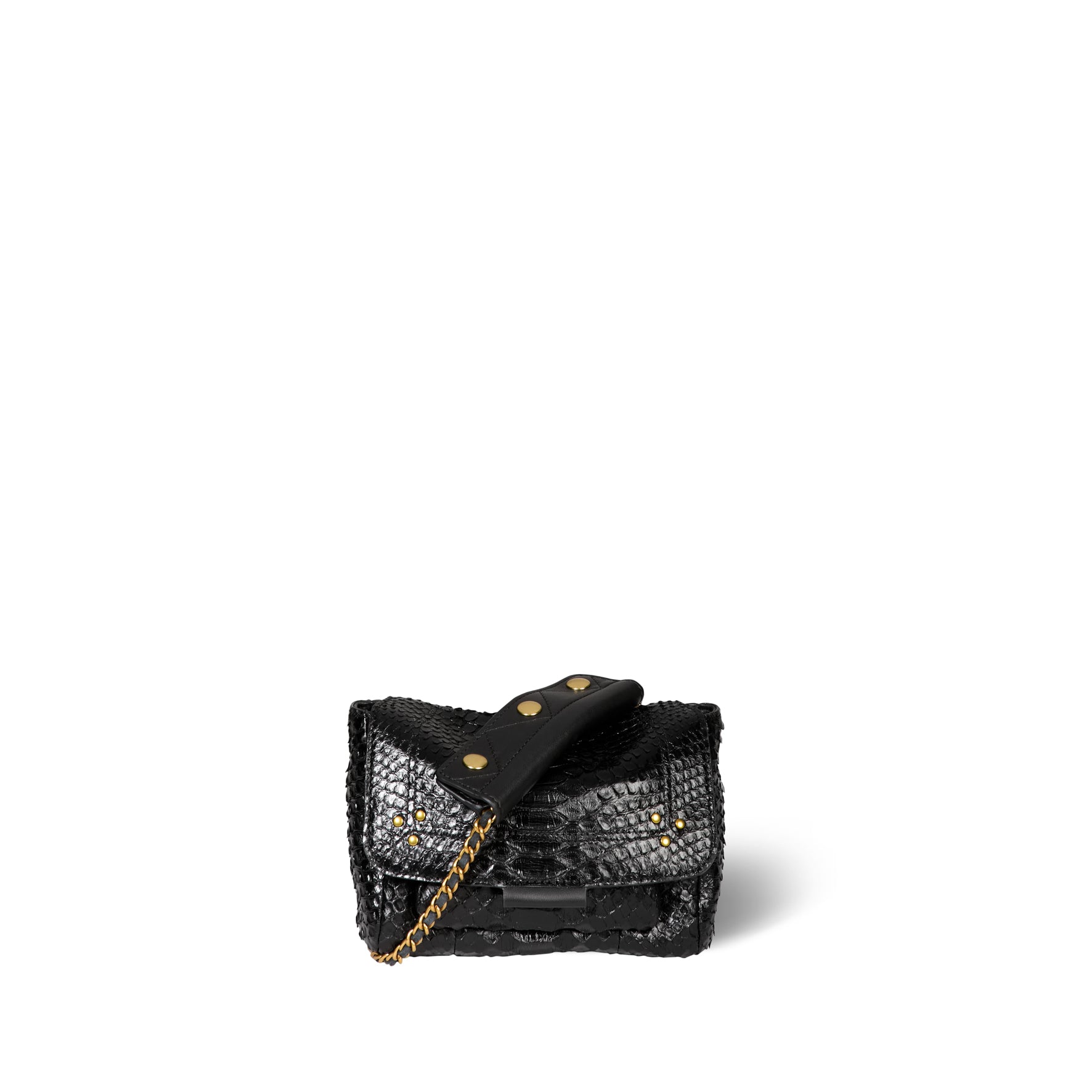 Lulu S Python Noir - Jérôme Dreyfuss