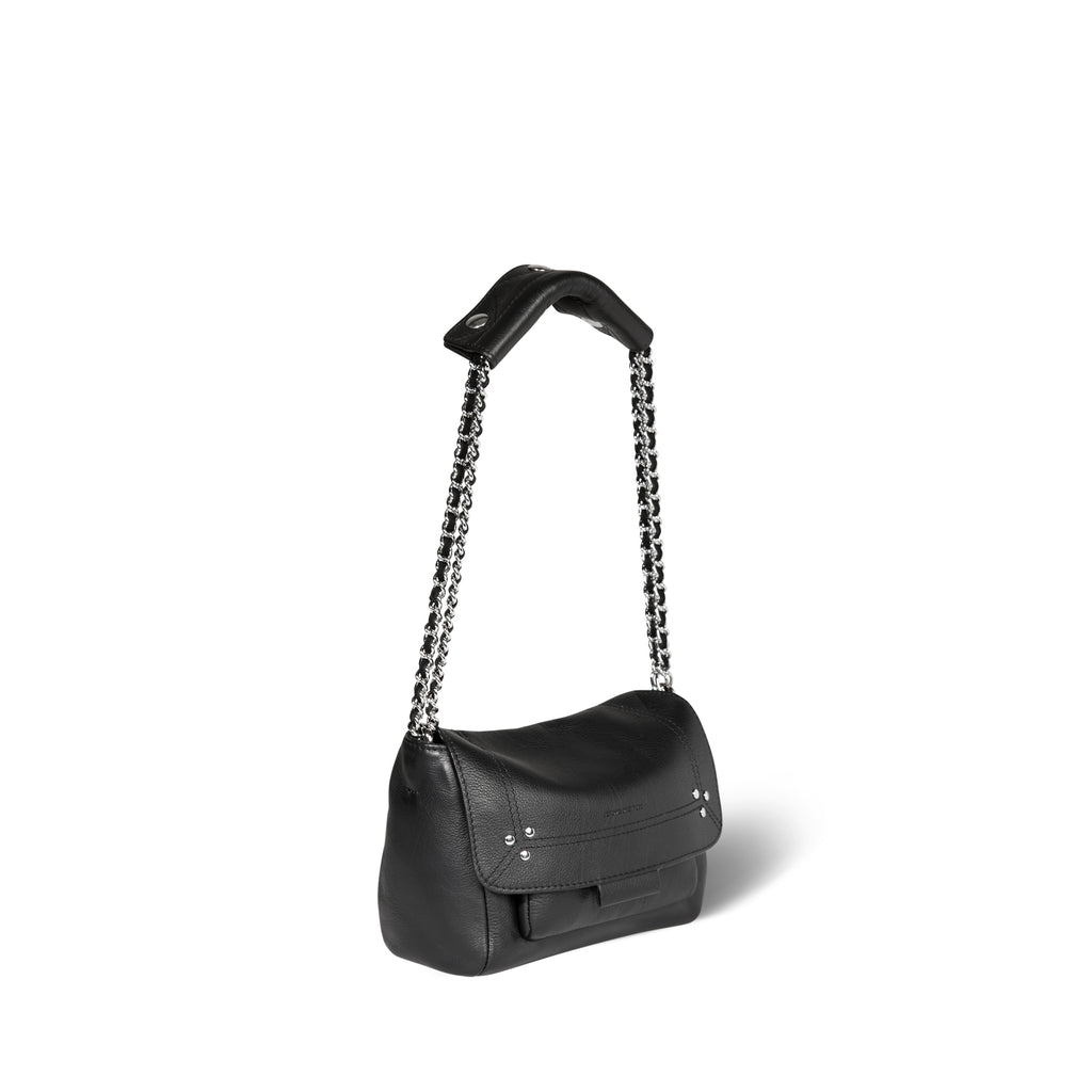 Lulu S Veau Noir Silver - Jérôme Dreyfuss