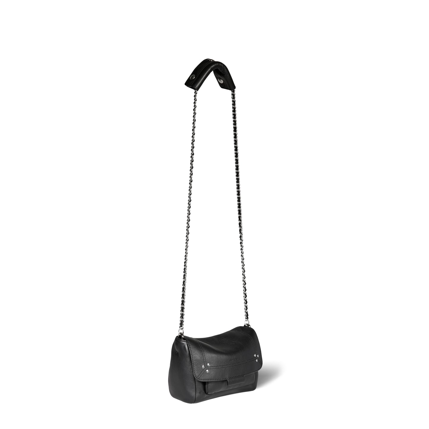 Lulu S Veau Noir Silver - Jérôme Dreyfuss