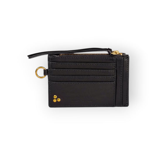 Lucky porte cartes Vachette Noir Brass - Jérôme Dreyfuss